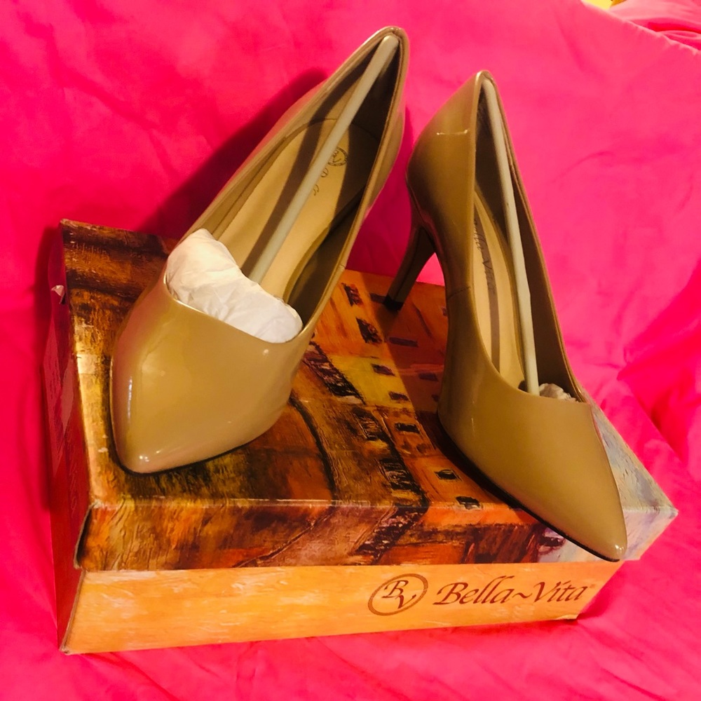 BELLA VITA NUDE PUMPS 3” HEEL